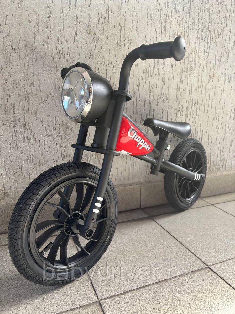 Беговел Chopper CH3R (красный) Надувные колеса 12 дюймов
