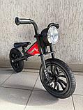 Беговел Chopper CH3R (красный) Надувные колеса 12 дюймов, фото 2