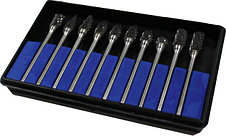 Набор шарошек металлических по металлу PROFI 10 предметов ROCKFORCE RF-61710, фото 3