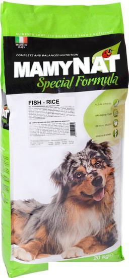 Сухой корм для собак MamyNat Fish and Rice 20 кг