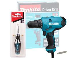Дрель-шуруповерт MAKITA DF0300X1 в кор. + Отвертка D-58833