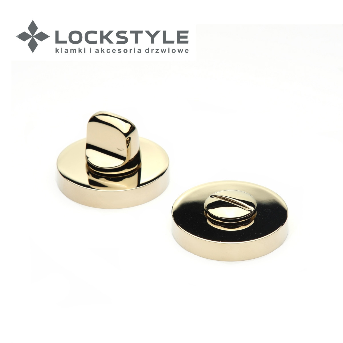 Фиксатор LOCKSTYLE WC ZR цвет GL глянцевое золото (PVD покрытие)