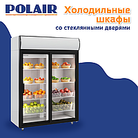 Холодильные шкафы со стеклянными дверями