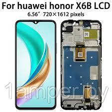 Дисплей Original для HONOR X6B/X6B plus В сборе с тачскрином. С рамкой. Черный