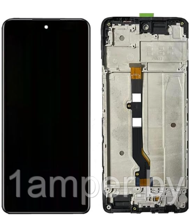 Дисплей Original для Infinix Hot 40Pro/X6837 С рамкой. Черный