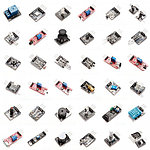Набор для Arduino 37 датчиков и модулей