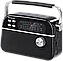 Радиоприёмник Defender Vega, 5Вт, FM/AM/SW, Bluetooth, USB, MicroSD, 1200мАч, кабель Type-C - USB, фото 3
