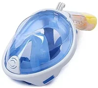 Маска для снорклинга FREEBREATH S/M (синий)