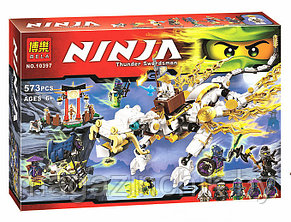 Конструктор Ниндзяго NINJAGO Дракон мастера Сэнсэя  Ву 10397, 573 дет, аналог Лего Ниндзя го (LEGO) 70734