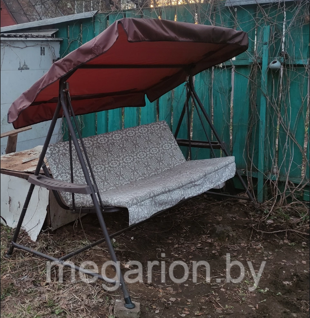 Крыша для садовых качелей Olsa Стандарт 2/Стандарт Nova/Варна коричневый