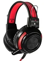 Наушники Oklick HS-G300 Armageddon мониторные, чёрно-красные, 2,3 м, 1 шт.
