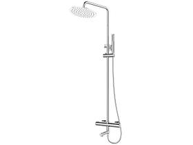 Душевая термостатическая система с изливом (Lt), серия THS хром, AV Engineering