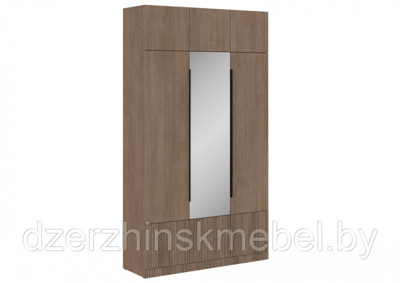 Шкаф 3-створчатый Кантри ШК-002 Тира/Кадена вуд