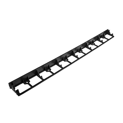 Бордюрчик садовый наборный пластмассовый ECO RIM-BORD, длина 1м, черный, высота 45 мм, фото 2