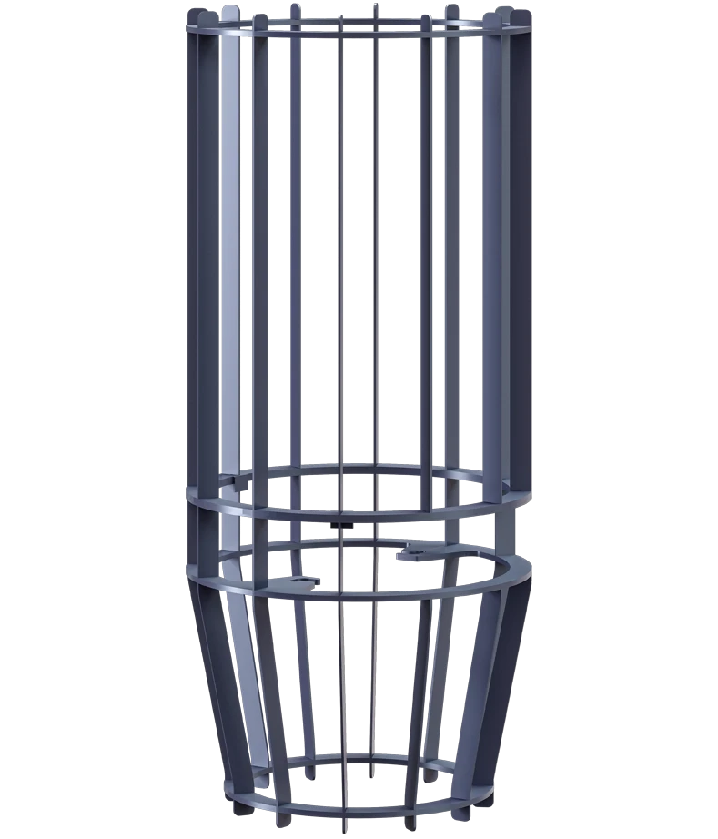 Сетка на трубу под шибер 130 (320*740) AVANGARD 30/35/40 Тюльпан