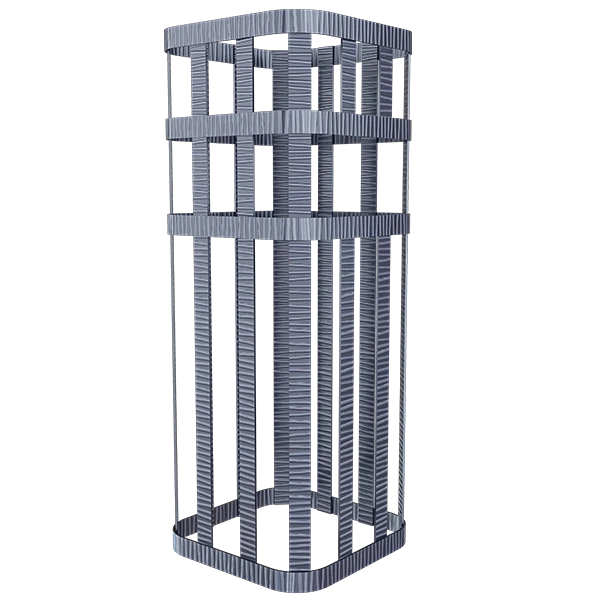 Сетка на трубу (300х300х650) Гром 50 под шибер