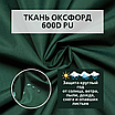Уличная штора для беседки Петли на липучках 140X240 Зеленая трава, фото 6