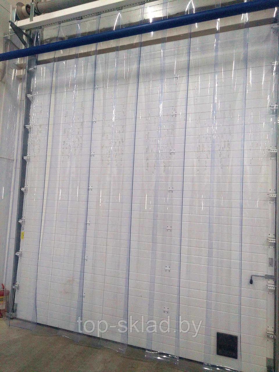 ПВХ завеса на складе гибкая, прозрачная (непрозрачная)