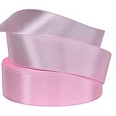 Лента атласная, 25 мм*23 м, нежно-розовый