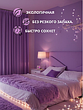 Краска водоэмульсионная для стен и потолков сиреневая 7 кг, фото 3