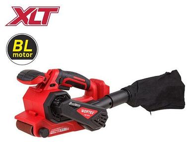 Аккум. ленточная шлифмашина WORTEX CSB 1875 в кор. ALL1 XLT SOLO БЕСЩЕТ, 18 В, 120-380 м/мин, 457x76 (БЕЗ АКБ