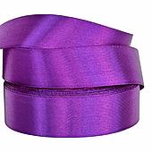 Лента атласная, 25 мм*23 м, фиолетовый