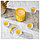 IKEA/ СВАРТОКСБАР свеча греющая ароматическая мимоза, желтый, 3, 5 часа 30шт, фото 4