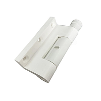 Петля для москитной сетки ДВЕРНОЙ с доводчиком (Белая)