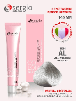 Sergio Professional PASTEL&METALLIC Алюминий / Aluminium 100 мл Крем-краска стойкая для окрашивания волос