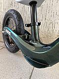 Беговел Slider FM010G (зелёный) надувные колёса 12 дюймов, фото 4