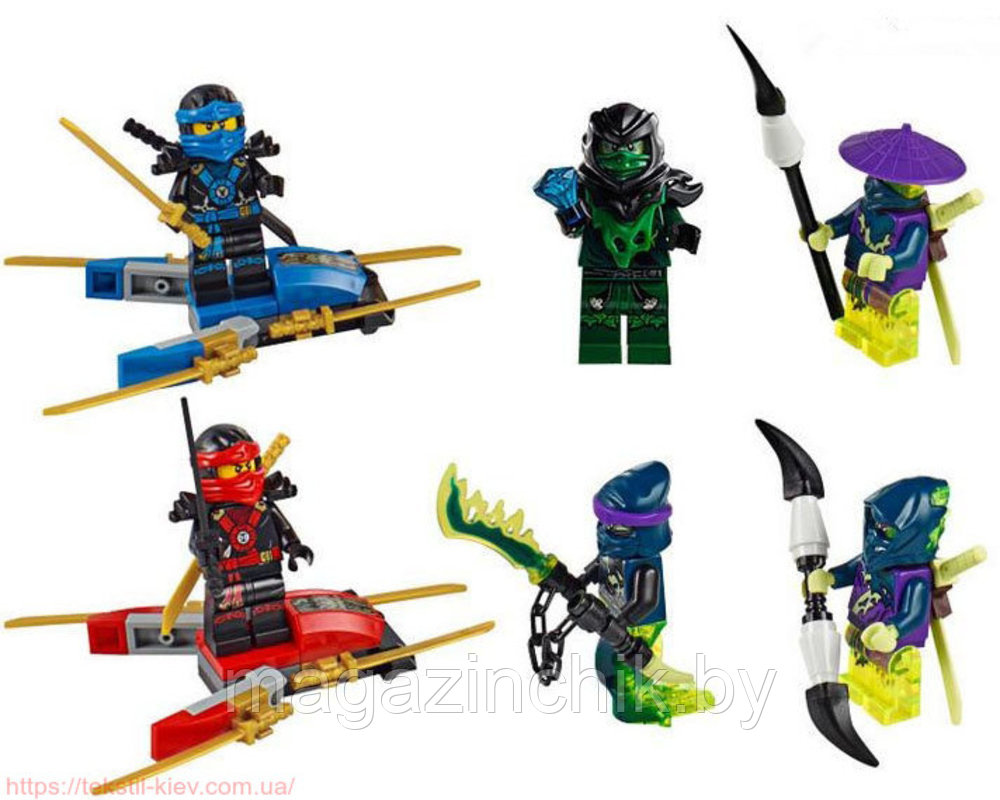 Конструктор Ниндзяго NINJAGO Атака Дракона Морро 10400, 659 дет, аналог Лего Ниндзя го (LEGO) 70736 - фото 5 - id-p34854553