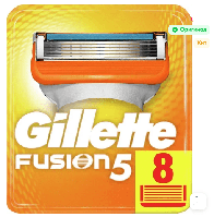 Сменные кассеты для бритья Gillette Fusion5 (8шт) ОРИГИНАЛ!!!