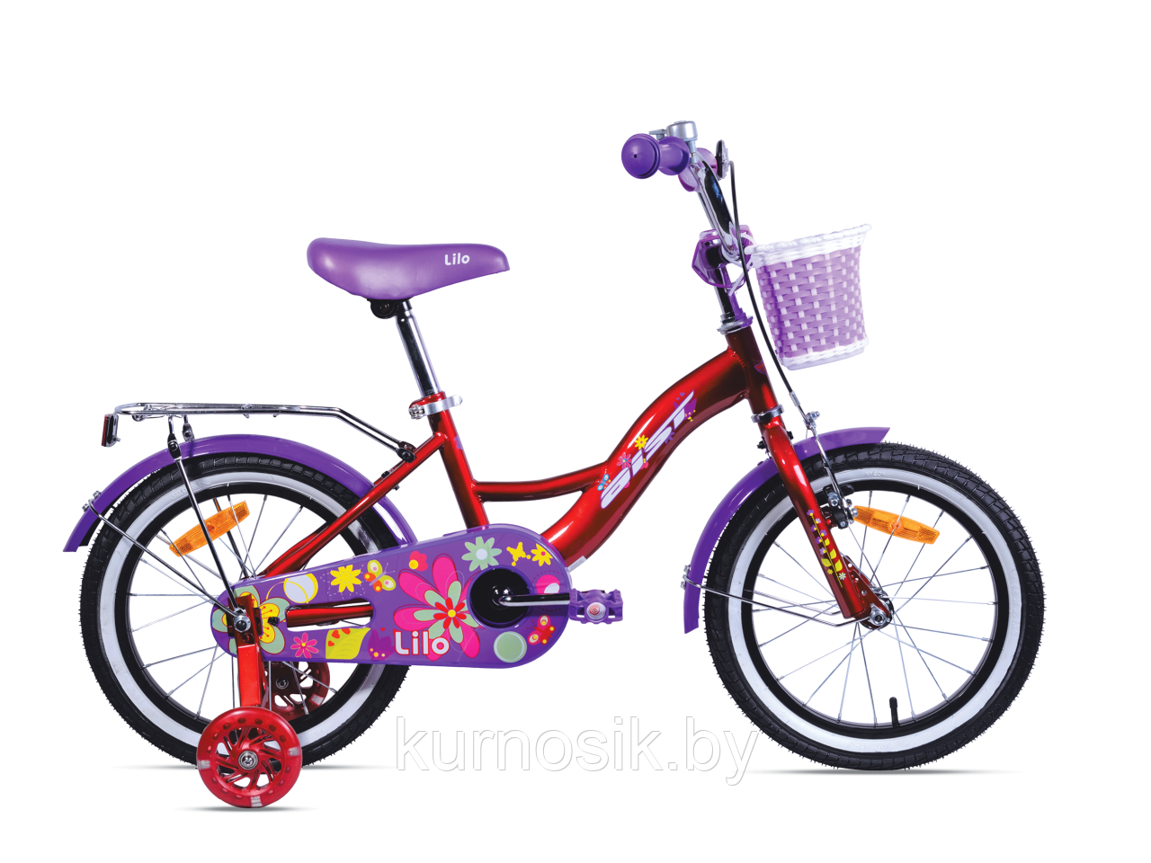 Детский велосипед Aist Lilo 20" от 6 до 8 лет Красный