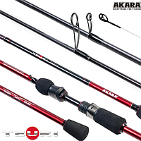 Спиннинг AKARA TEURI 662 UL 1.98 метра, тест 0,6-7 гр