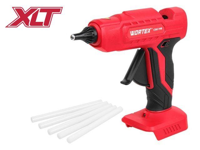 Аккумуляторный клеевой пистолет WORTEX (Вортекс) CGG 1118 в коробке ALL1 XLT SOLO 18В, 11 мм