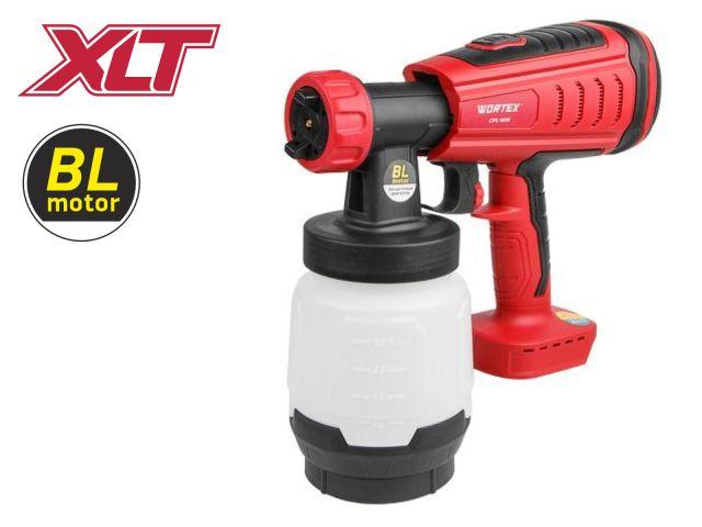 Аккумуляторный АКБ краскораспылитель краскопульт WORTEX CPS 1808 в кор. ALL1 XLT LXT SOLO БЕСЩЕТОЧНЫЙ