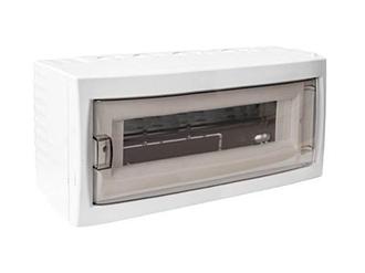Бокс пластиковый 12 модулей наружный с крышкой IP 20, BYLECTRICA (148х284х108 мм)