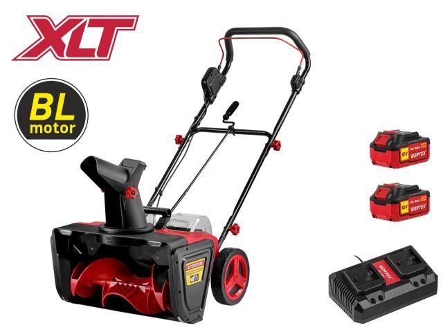 Аккумуляторный АКБ снегоуборщик WORTEX CST 5036 в кор. ALL1 SET XLT LXT БЕСЩЕТОЧНЫЙ, 36 В, ширина 50 см (2х4