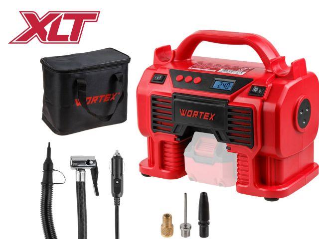 Аккумуляторный АКБ компрессор WORTEX CTI 1810 в кор. ALL1 XLT LXT SOLO 18 В, 11 бар, 9/360 л/мин (160 PSI /