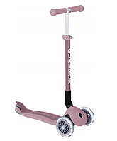 Трёхколёсный самокат Globber Primo Foldable Lights Ecologic 696-510 | ягодный