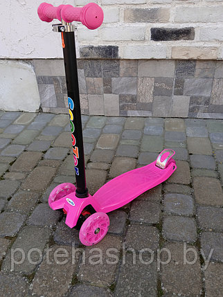 Самокат Scooter Maxi от 3 лет, арт. 036S, розовый, фото 2