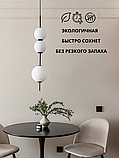 Краска водоэмульсионная для стен и потолков серо-бежевая 1,25 кг, фото 5