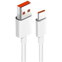 Кабель Xiaomi USB/Type-C 6A Data Cable 2m White