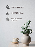 Краска водоэмульсионная для стен и потолков светло-серая 14 кг, фото 3