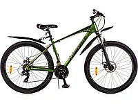 Двухколесный велосипед FAVORIT, модель BULLET-27.5MDA, BUL27MD17BG-AL