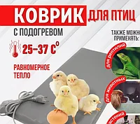 Электроподогреватель / коврик / грелка "ТеплоМакс" для молодняка птицы 50х25 см