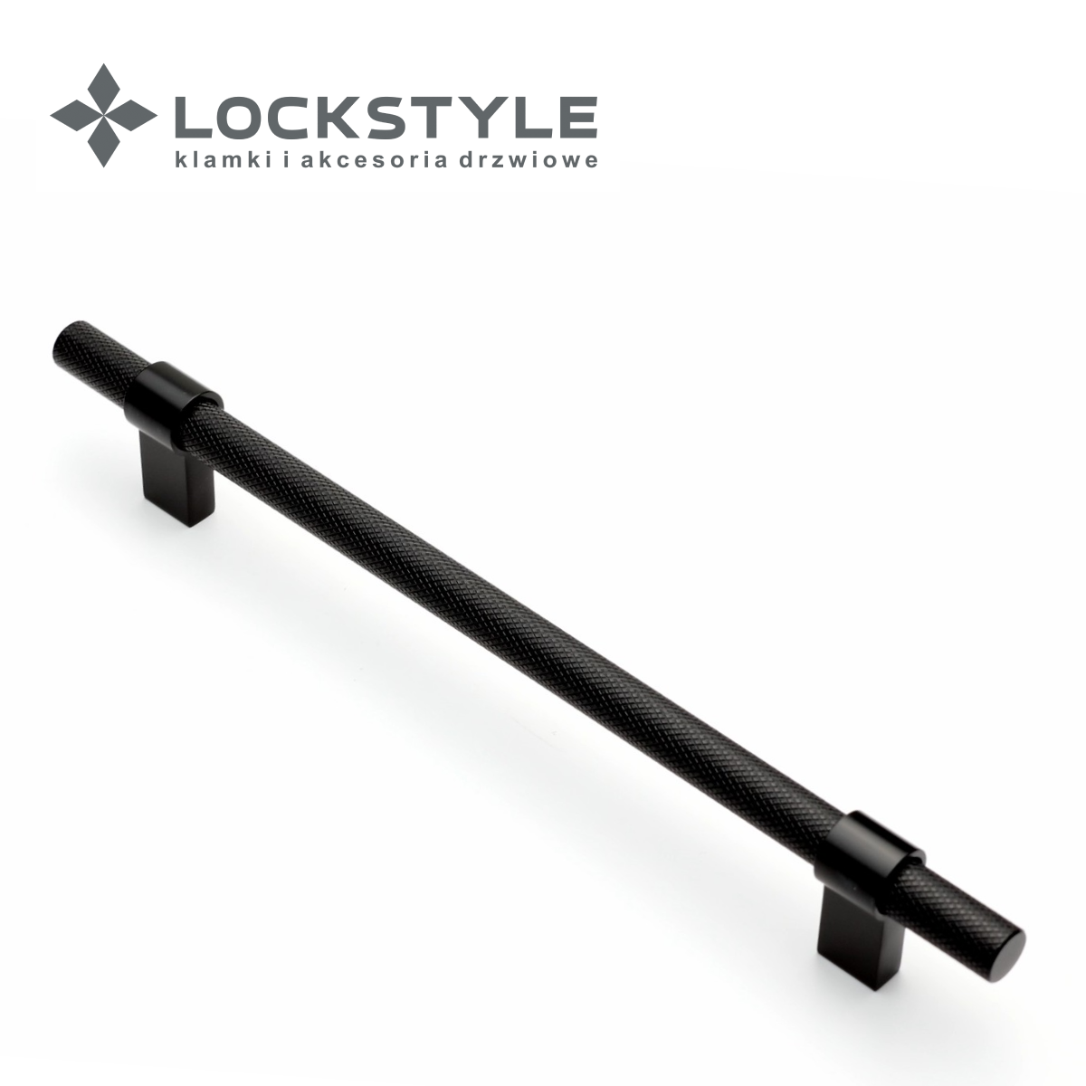 Ручка мебельная SYSTEM SY8774 0320 AL6-AL6 (черный матовый / черный матовый )