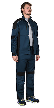 Куртка СИРИУС-ЦИТРИН морена с черным, фото 2