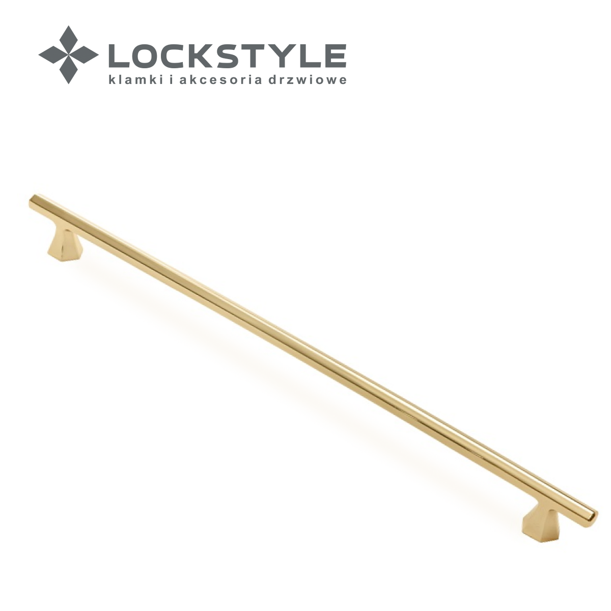 Ручка мебельная CEBI A1108 320 мм MP11 (глянцевое золото) серия THOR