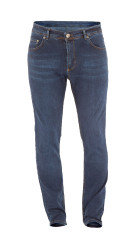 Брюки джинсовые тёмно-синий, фото 2